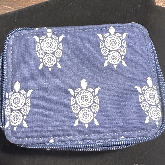Vera Bradley Rectangular Turtle Zip Case